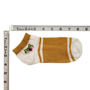 5 Pairs Tutuanna Socks - Brown & White Shiba